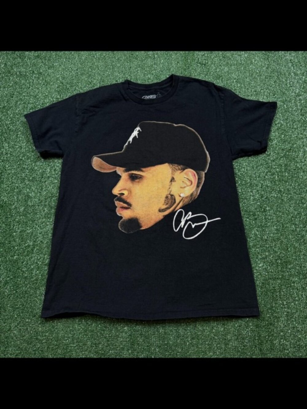 Chris Brown 11:11 Tour T Shirt Mens Size M Black Short Sleeve